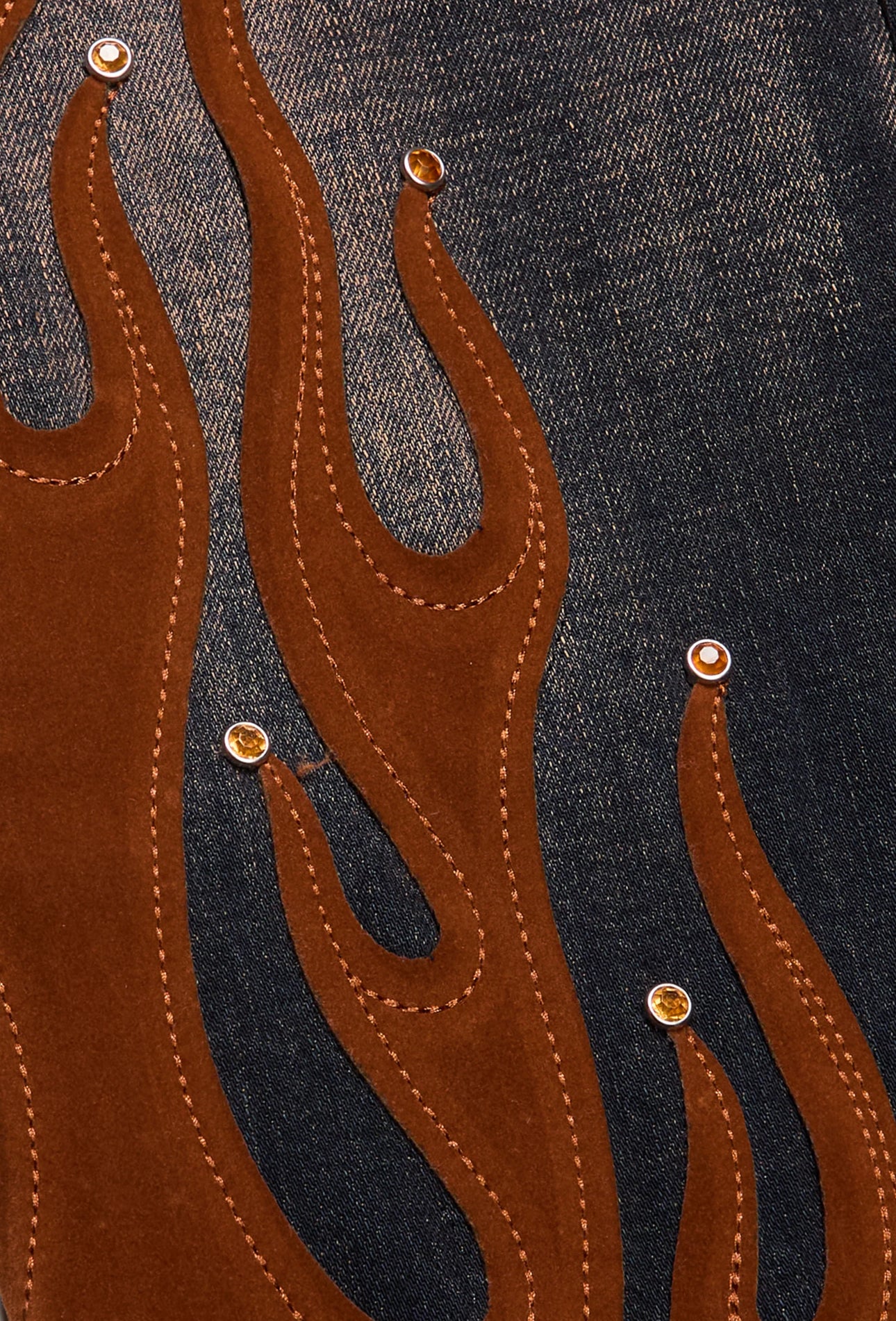 FLAREBLAZE ORANGE VINTAGE WASH STACKED