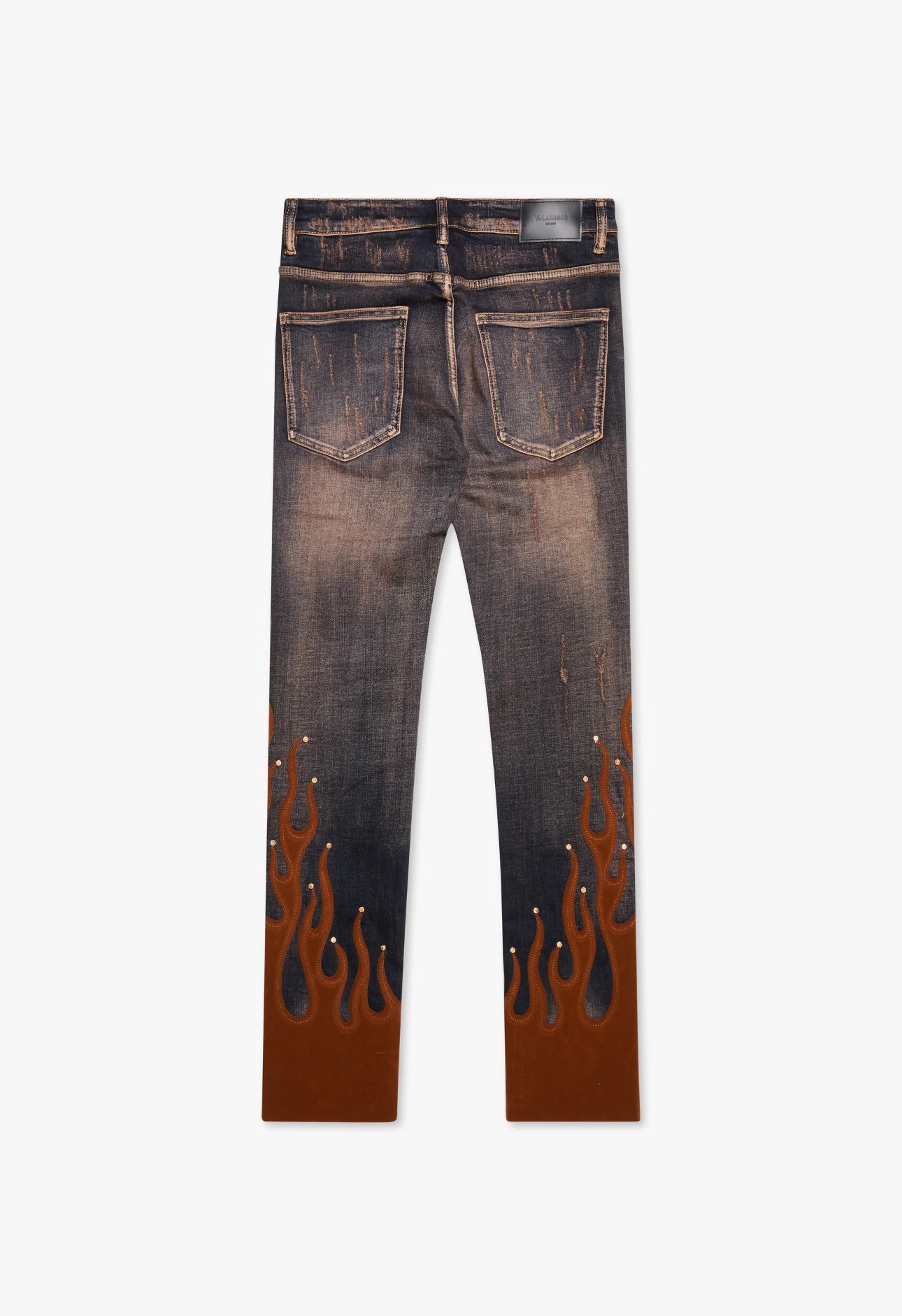 FLAREBLAZE ORANGE VINTAGE WASH STACKED
