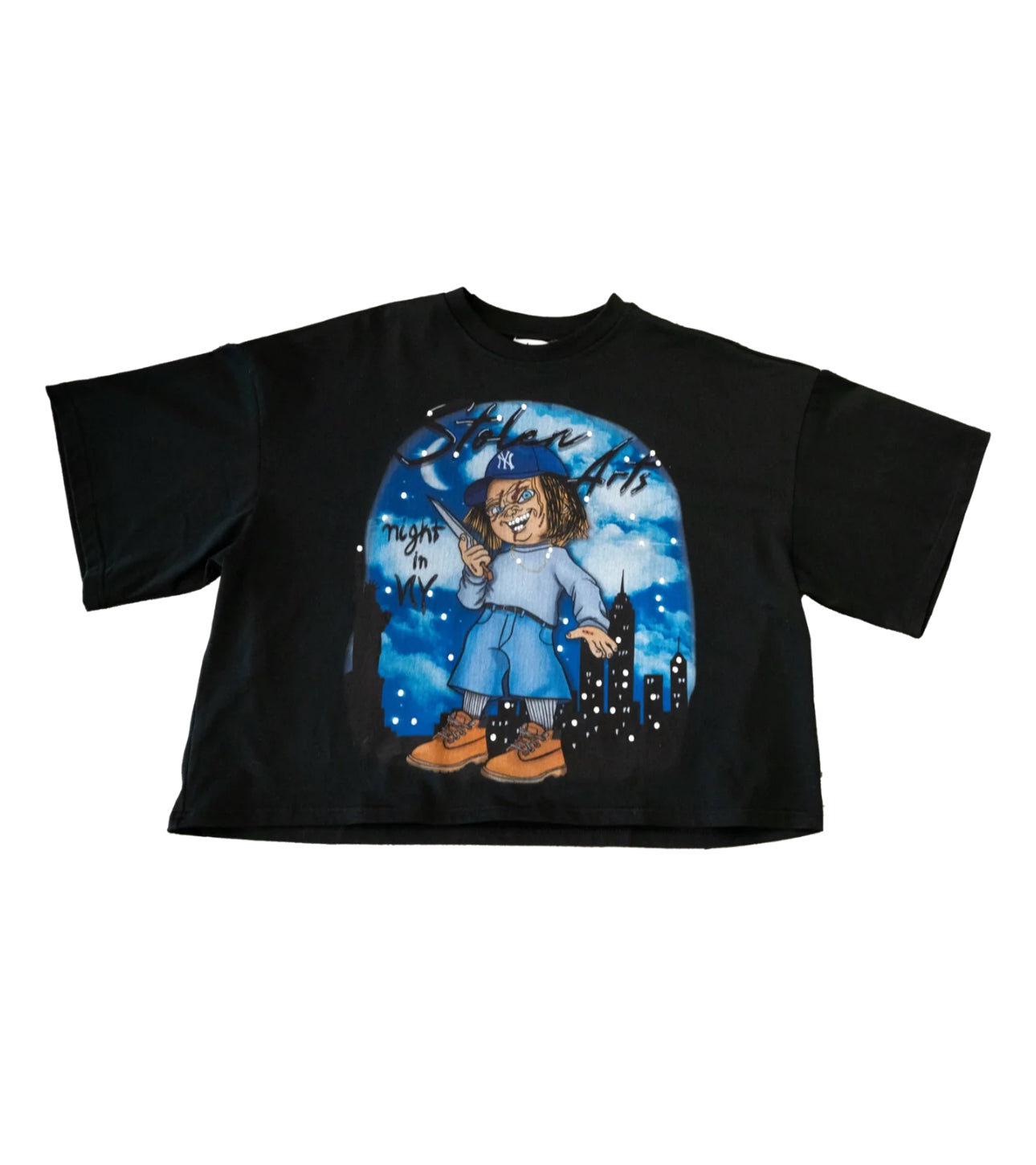 CHUKY RHINESTONE SHIRT