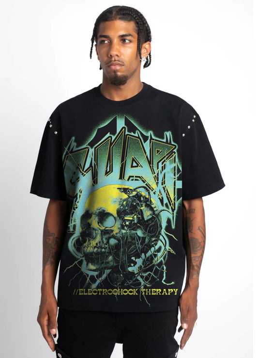 Obsidian Black Electroshock
Therapy Tee