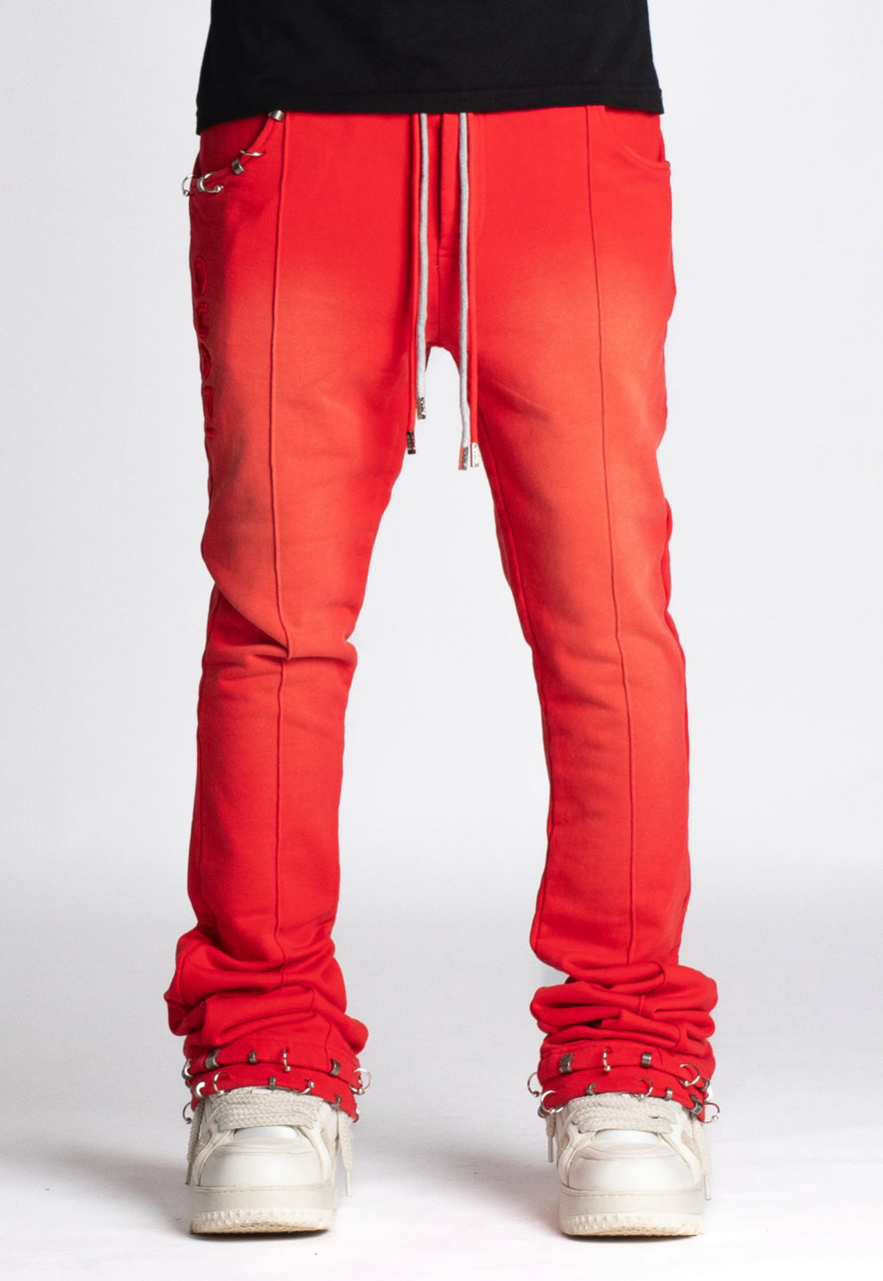 Crimson Red Piercing Sweat
Pants