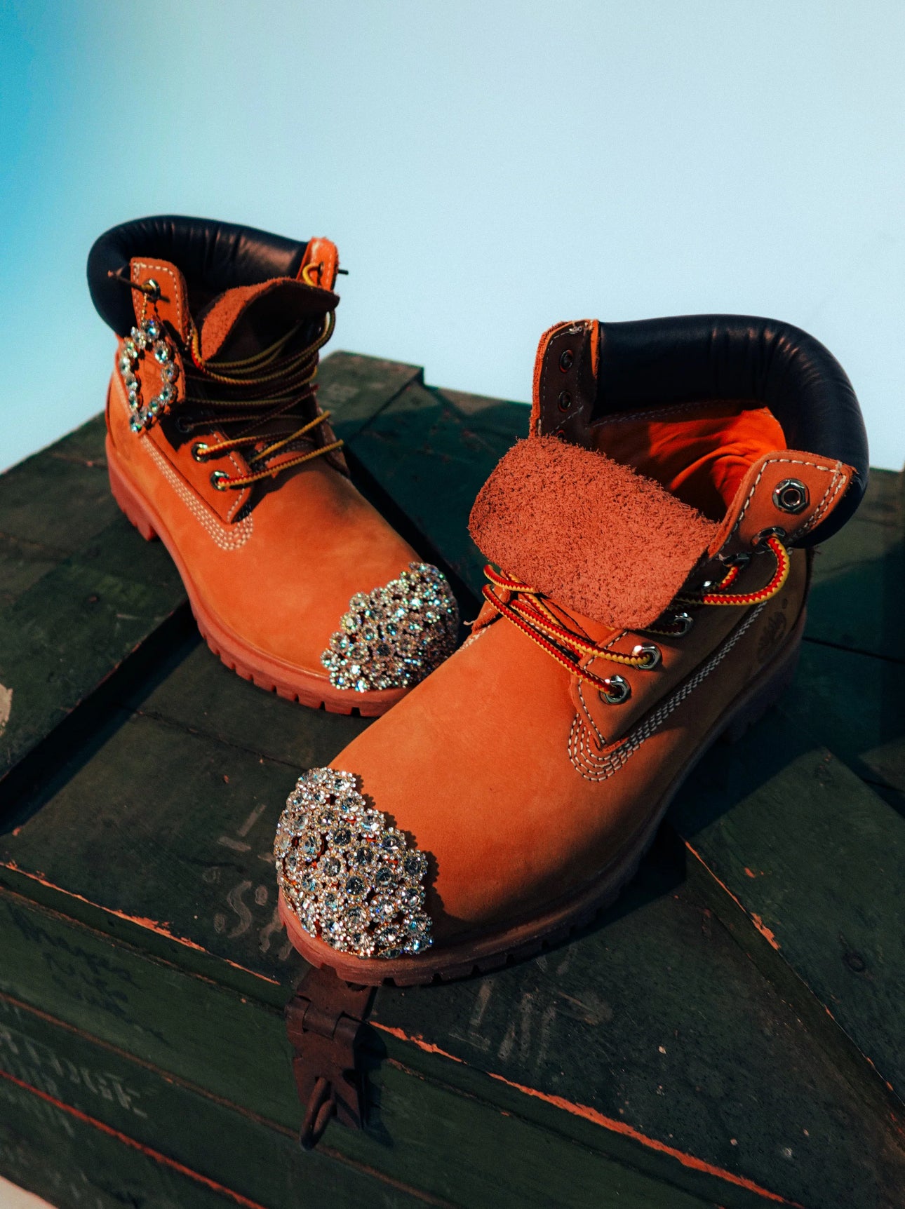 MFT RHINESTONE TIMBS