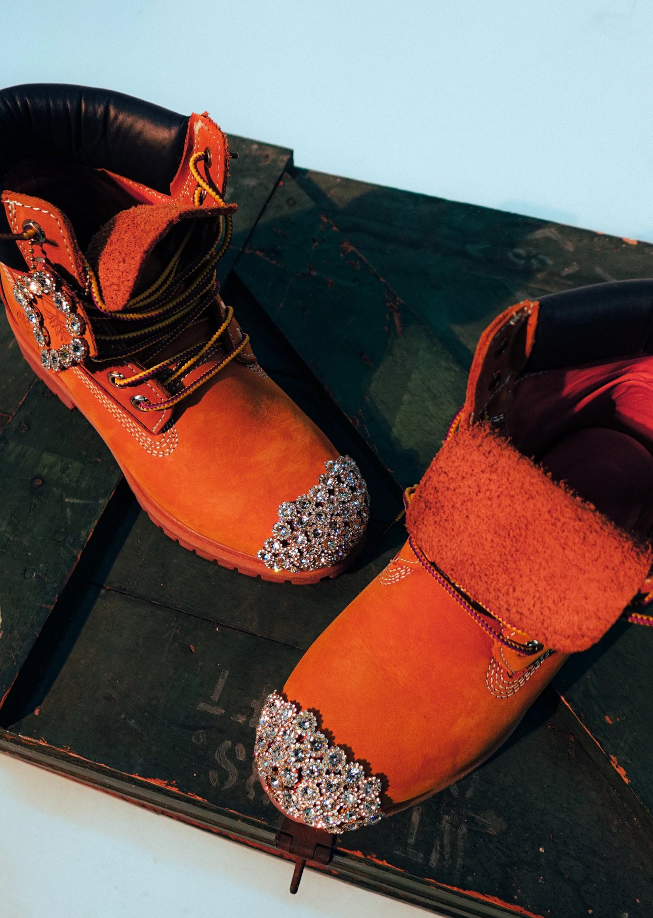 MFT RHINESTONE TIMBS