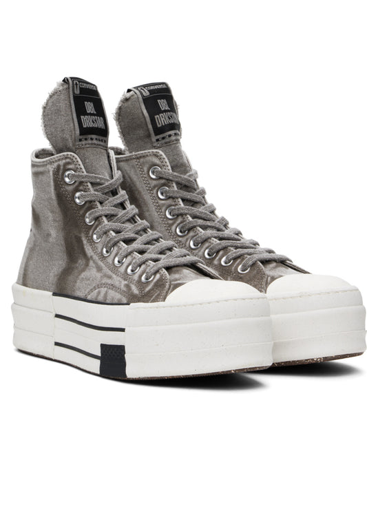 Ricks Owens DRKSHDW Gray Converse Edition DBL Drkstar Sneakers